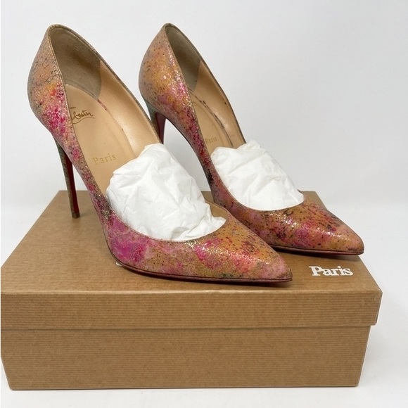 Christian Louboutin Shoes - Christian Louboutin Pigalle Follies with Red Bottoms Women’s designer heels